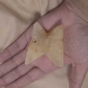 Butterfly-Shaped Golden Healer Stone